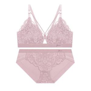 [백화점][게스언더웨어] 게스언더웨어 D916 LPU 크로스 스트링 밴딩 브라렛 여성햄팬티세트 GDWBR916 GDWBR916