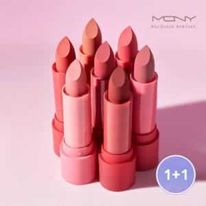 NEW컬러  [1+ 1] 맥퀸뉴욕 파우더 매트립스틱/묻어나지않는 소프트 벨벳립