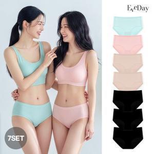 이브데이 심리스 노라인 에어리 팬티 혼합 7종세트