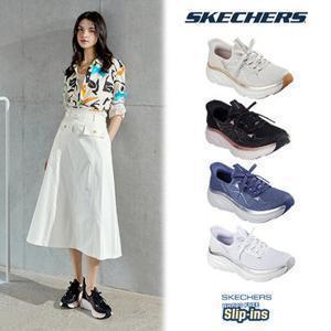 [TV상품]스케쳐스 26SS 최신상 여성용 글리터 디럭스 베이퍼 슬립인스 워킹화