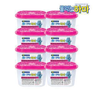 물먹는하마 옷장용 제습제 300g*8입 / 습기제거제,제습제,90일사용