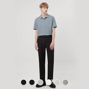 [지오다노/본사] 112505 LW 테이퍼드 히든밴딩 링클프리 팬츠