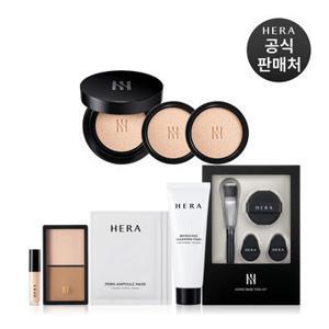 [백화점]헤라[라이브] 블랙 쿠션 파운데이션 디럭스 SPF34/PA++ (본품15g+리필15gx2)
