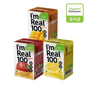 [풀무원] 아임리얼100 24팩 (사과/레몬/망고)_무배
