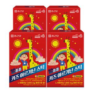 종근당 젤튼튼 키즈 아르기닌 스틱 20g 30포, 4개