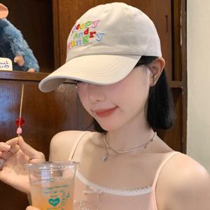 어나더뷰 슬리피 레터링 볼캡 캡모자 야구모자 남여공용 1961