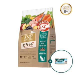 [우리와] ANF 고양이사료 식스프리플러스 웨이트케어 5.6kg +(증정)그레이비 캔 80g(랜덤)