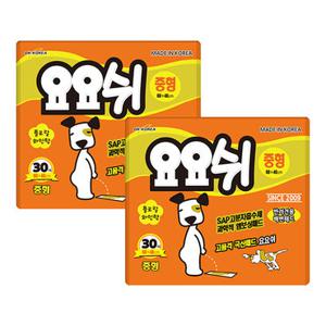 [요요쉬] 배변패드 중형 30매 X 2팩
