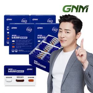 멀티비타민+밀크씨슬+루테인+오메가3/GNM 올인원 뉴트리션 4박스
