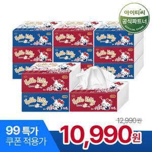 [14일 99특가데이]헬로키티 3겹 뽑아쓰는 팝업티슈 골드(110매x12개) 단 하루 특가 행사