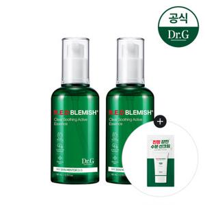 닥터지 레드 블레미쉬 클리어 수딩 액티브 에센스 80ml 2개 (증)레드블레미쉬 수딩 업 선 2ml