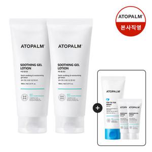 [아토팜] 수딩젤로션 200mlX2 (증정)탑투토워시 100ml+수딩젤로션 20ml*2 5/11~5/17