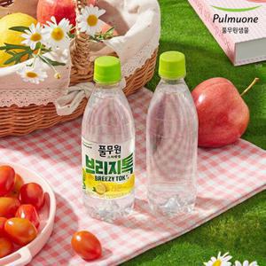 [단하루 3000원 쿠폰]풀무원 탄산수/탄산음료 브리지톡 500mL X 40병(레몬/플레인)