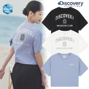 [백화점]디스커버리키즈 DKRS7A053 여아 프레시벤트 그래픽 반팔티셔츠 기능성