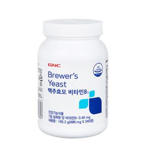 [백화점][지앤씨][GNC] 맥주효모 비타민B1 (340정)