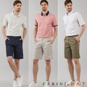 [빅사이즈] [마지막 물량 SALE][CERINI by PAT] 남성 여름 면 숏팬츠 1종