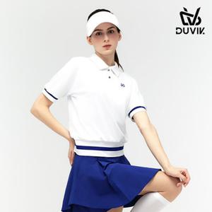 [gs] 듀빅 여성 가오리 브루종 카라 반팔티셔츠 DD2WTS105RB