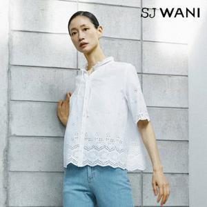 [TV상품]SJ와니 26SS 리조트 아일렛 블라우스 1종 [런칭 가격 79,900원]