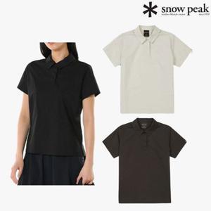 [백화점]스노우피크 [택가 89,000원] 클랜드 우먼스 폴로 티셔츠 (S23MWDPS11)