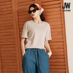 [TV상품]제이슨우 코튼 모달 슬럽 티셔츠 4종 (여성티셔츠) [런칭 가격 59,900원]