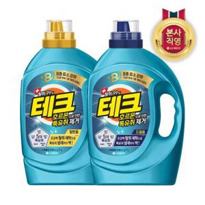 [체험특가]테크 호르몬 특유취 실내건조 세제 2.7L(일반/드럼)