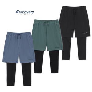 [백화점]디스커버리키즈 [택가 89,000원] 키즈 프레시벤트 에센셜 반바지 레이어드 롱레깅스 DKSB55053