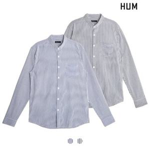 [HUM]유니)시어서커 스트라이프 셔츠 FHNFCSL702M
