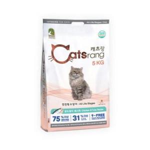 곡물무첨가고양이사료 캐츠랑 전연령 10kg (5kgX2개)