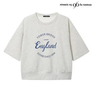 택가 59,000원 [나인식스뉴욕]레터링 7부 맨투맨 (NP1LW010L0)