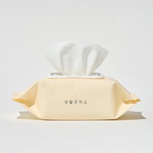 생활공작소 시그니처 물티슈 100매 10팩