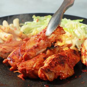 통닭다리살로 만든 순살 춘천닭갈비 500g x 2팩 (춘천봄내) (총 1kg)