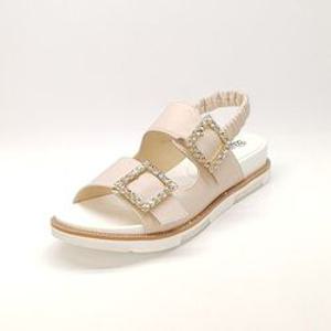 [백화점]여성 비즈장식 샌들 (굽 4CM) 820052_C-1037 핑크