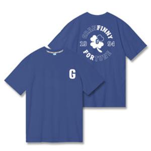 그랜피니 프리미엄 남녀공용 클로버 반팔 티셔츠 GFBT201