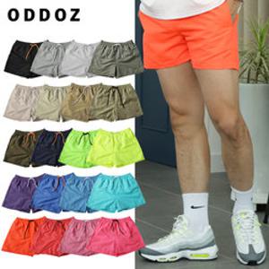 남녀공용 베이직 3부 컬러 비치웨어 스윔 쇼츠 Model No_OD056