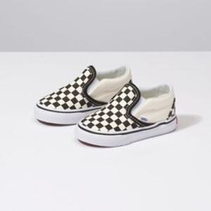 [백화점][반스]토들러 체커보드 Slip-on  VN000EX8BWW