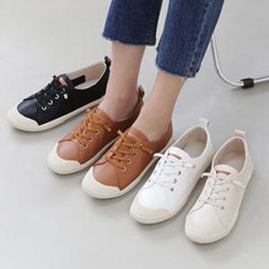 캐주얼 밴딩 플랫 스니커즈 운동화 (2cm) 웨이크