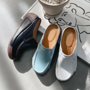 할리샵 (209L11) [소가죽] 키높이 베스트 블로퍼5cm