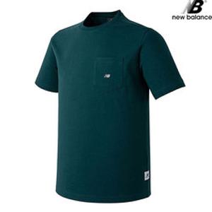 뉴발란스 NBNEA20023-GN 그레이팩포켓티 스탠다드핏 공용 반팔티