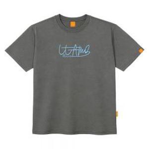 엘라모 네온로고 반팔 티셔츠 남녀공용 빅사이즈 S~4XL
