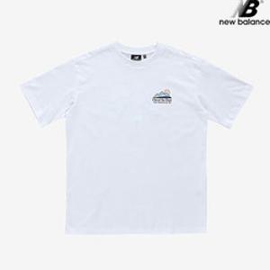 뉴발란스 NBNEC2L313-WH 아이비 보이 백패킹 공용 반팔티 티셔츠