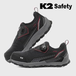 K2 다이얼 안전화 K2-92 4인치 통풍 메쉬 미끄럼방지