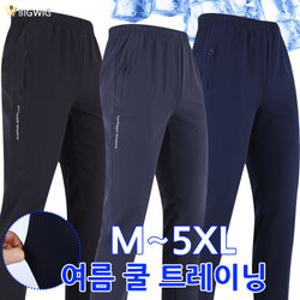 [더빅보스]WD901여름트레이닝 남성 밴딩바지 빅사이즈 팬츠 운동