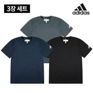 [3PACK] 아디다스 반팔티 남녀공용 티셔츠 AD-A 3장세트