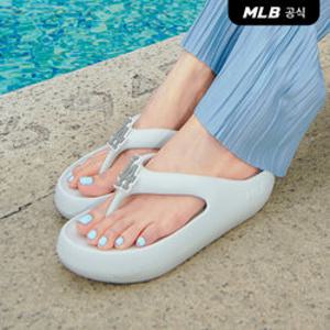 [택가59,000원][MLB공식] 공용 청키 바운서 플립플랍 LA (Grey) 3ALPFBF33-07GRS