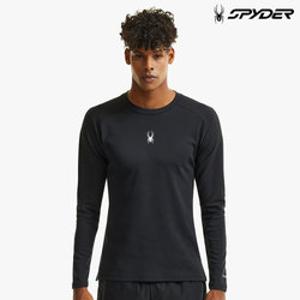 [스파이더] 공용 러닝 롱 슬리브 티셔츠 SPHFCNRL231UBLK