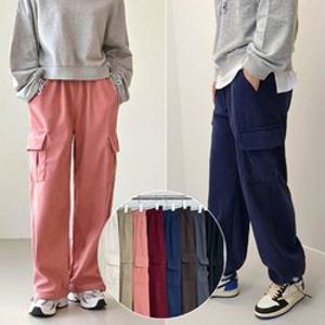 [남녀공용/조거or와이드] 코듀로이 카고팬츠 6color 투웨이 스트