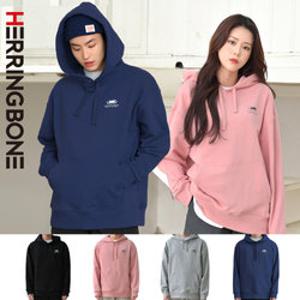 [헤링본] 커플 루즈핏 후드티 맨투맨 봄 가을 겨울 무지 티셔츠 긴팔 상의 트레이닝복 TE101