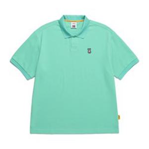 내셔널지오그래픽 N242UPL910 동물 와펜 피케 반팔 티셔츠 PARIS GREEN