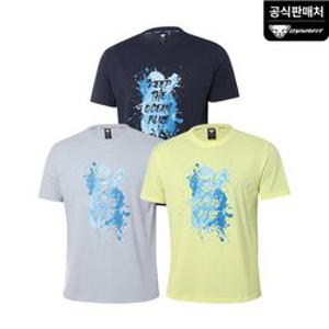 [다이나핏 공식](택가 69,000원) 남성 블루오션 반팔티_YMM23240