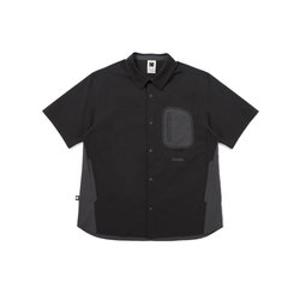 [코닥어패럴] 네이쳐필터 냉감 반팔 셔츠 BLACK
